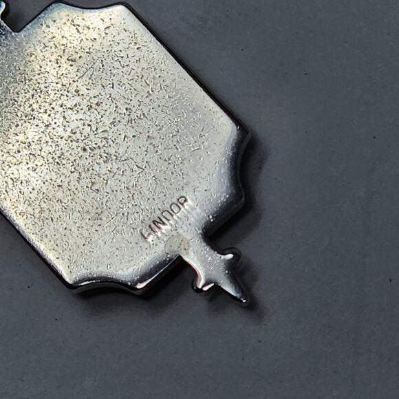 Sterling Silver Antique Vintage Charm Bracelet - Picture 7 of 8